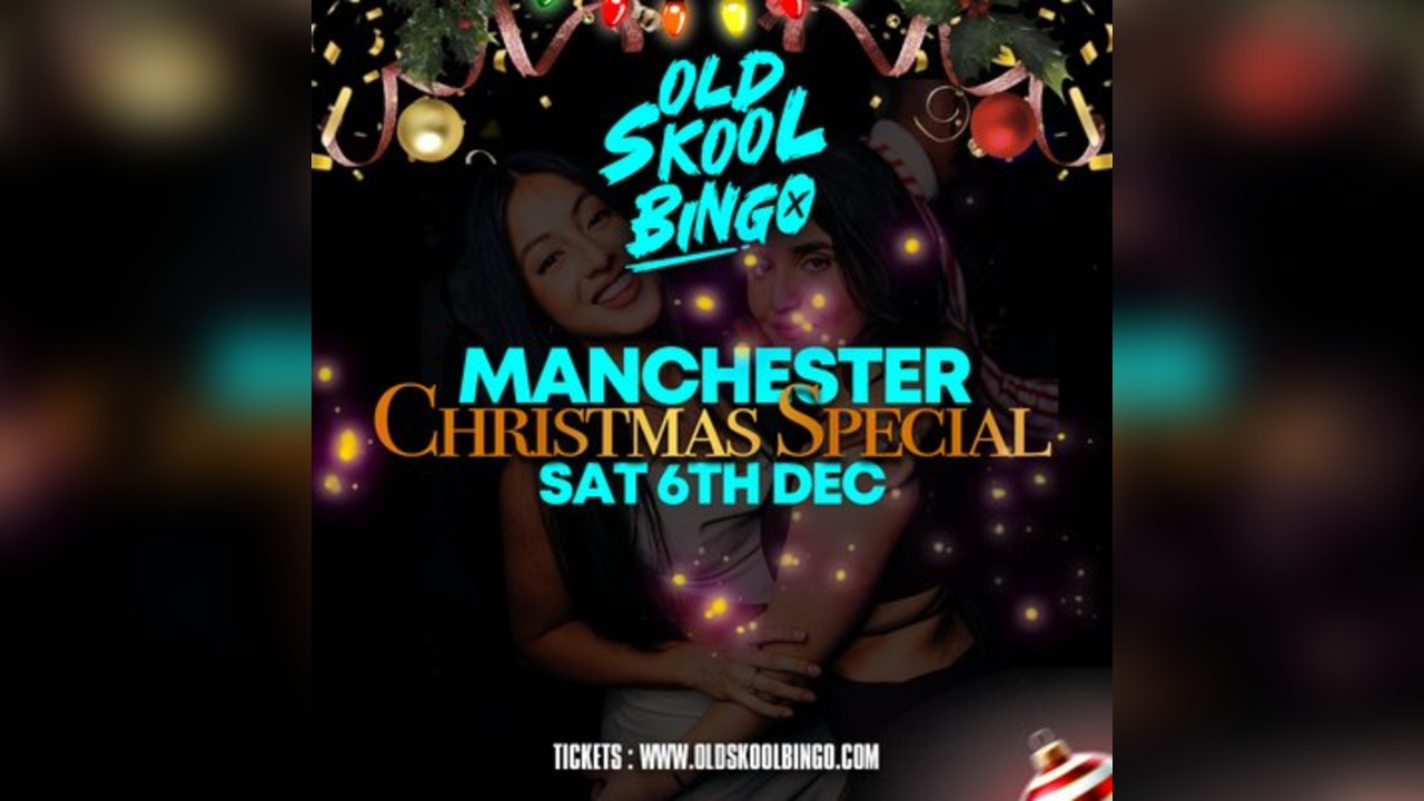 Old Skool Bingo Sat 6th Dec Manchester