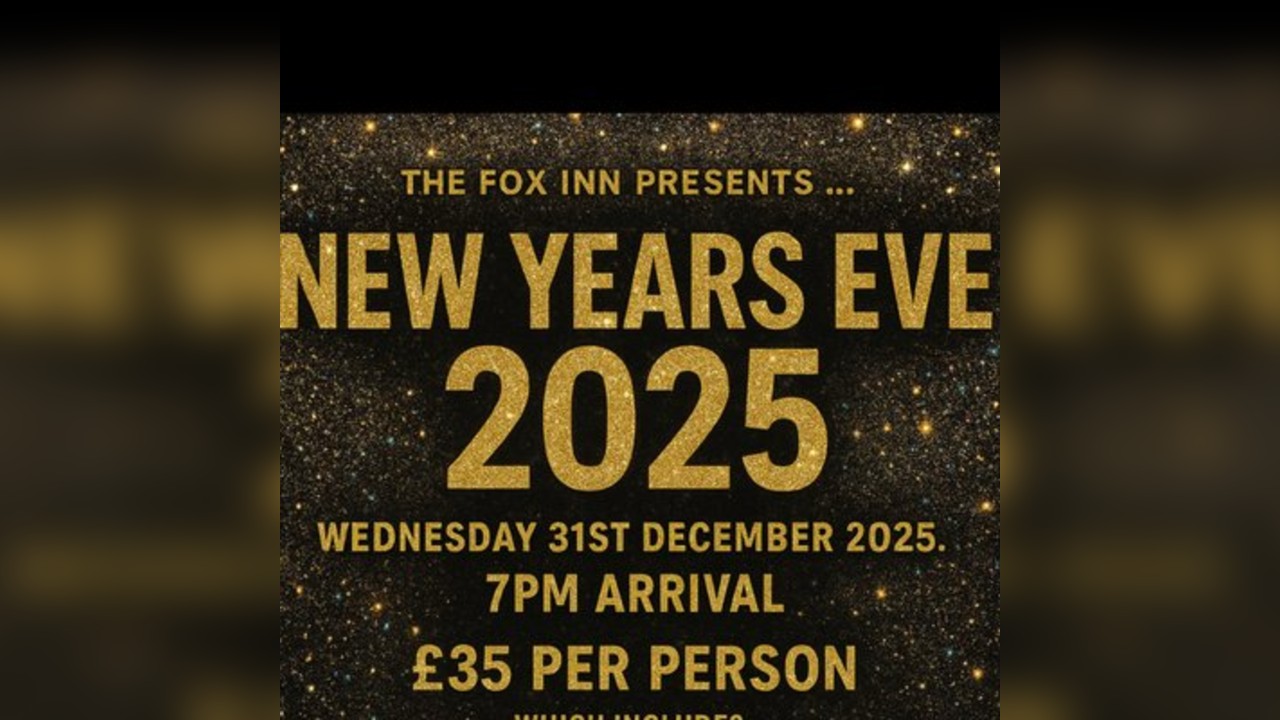 The Fox Inn Presents ... New Years Eve 2025