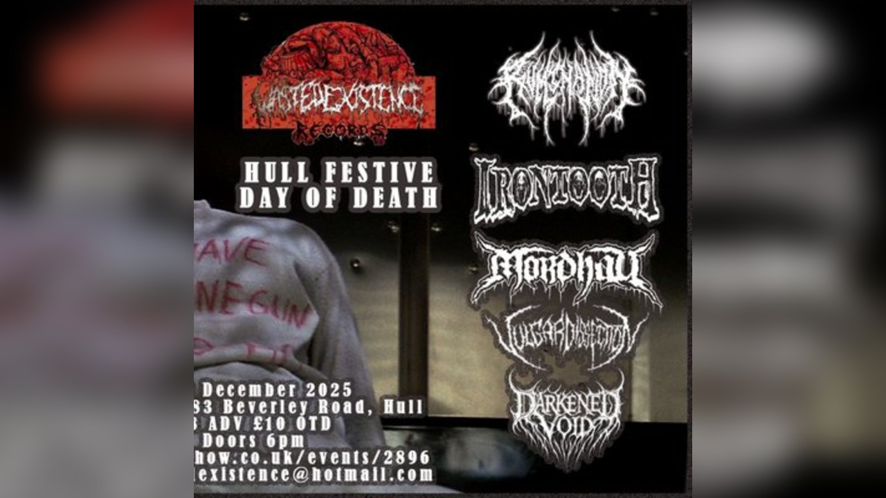 Hull Festive Day of Death Fest at O'Rileys