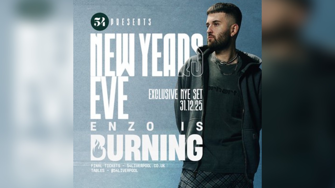 54 Presents - NYE with Enzo Is Burning