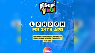 Reggae Bingo - London - Fri 24th April