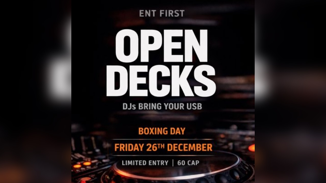 Ent First Open Decks