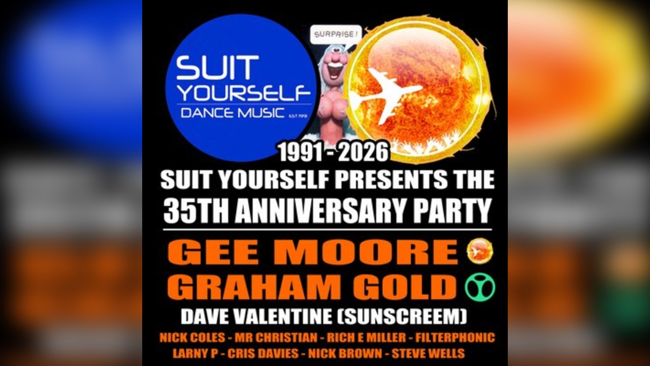 The Suit Yourself 35th anniversary party.