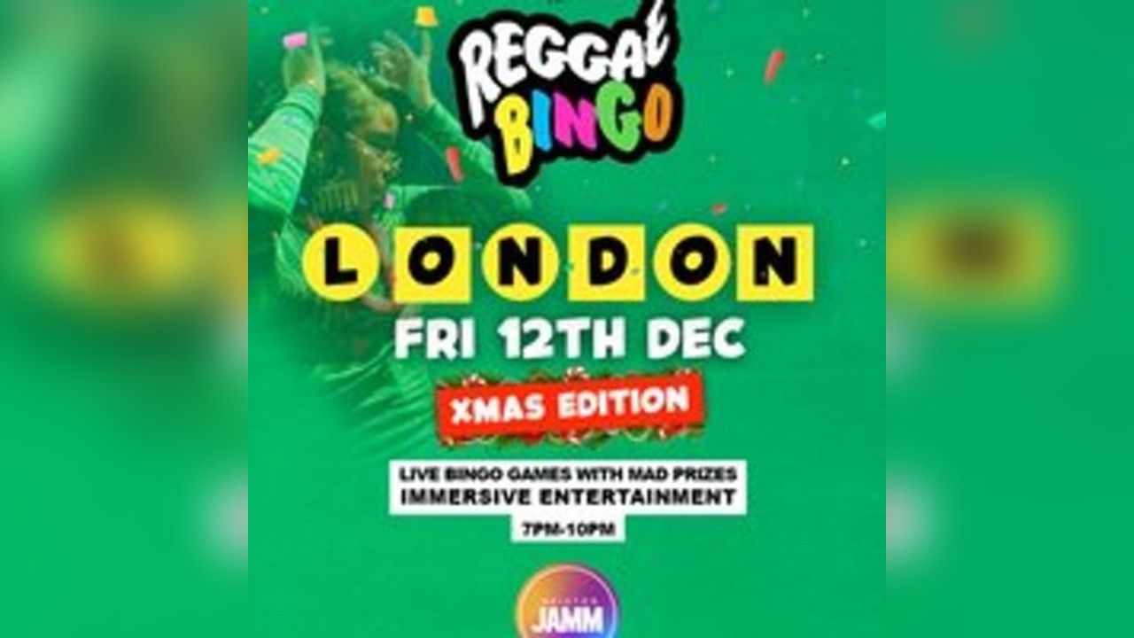 Reggae Bingo - London - Fri 20th March