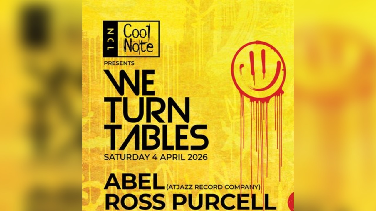 Cool Note Presents We Turn Tables