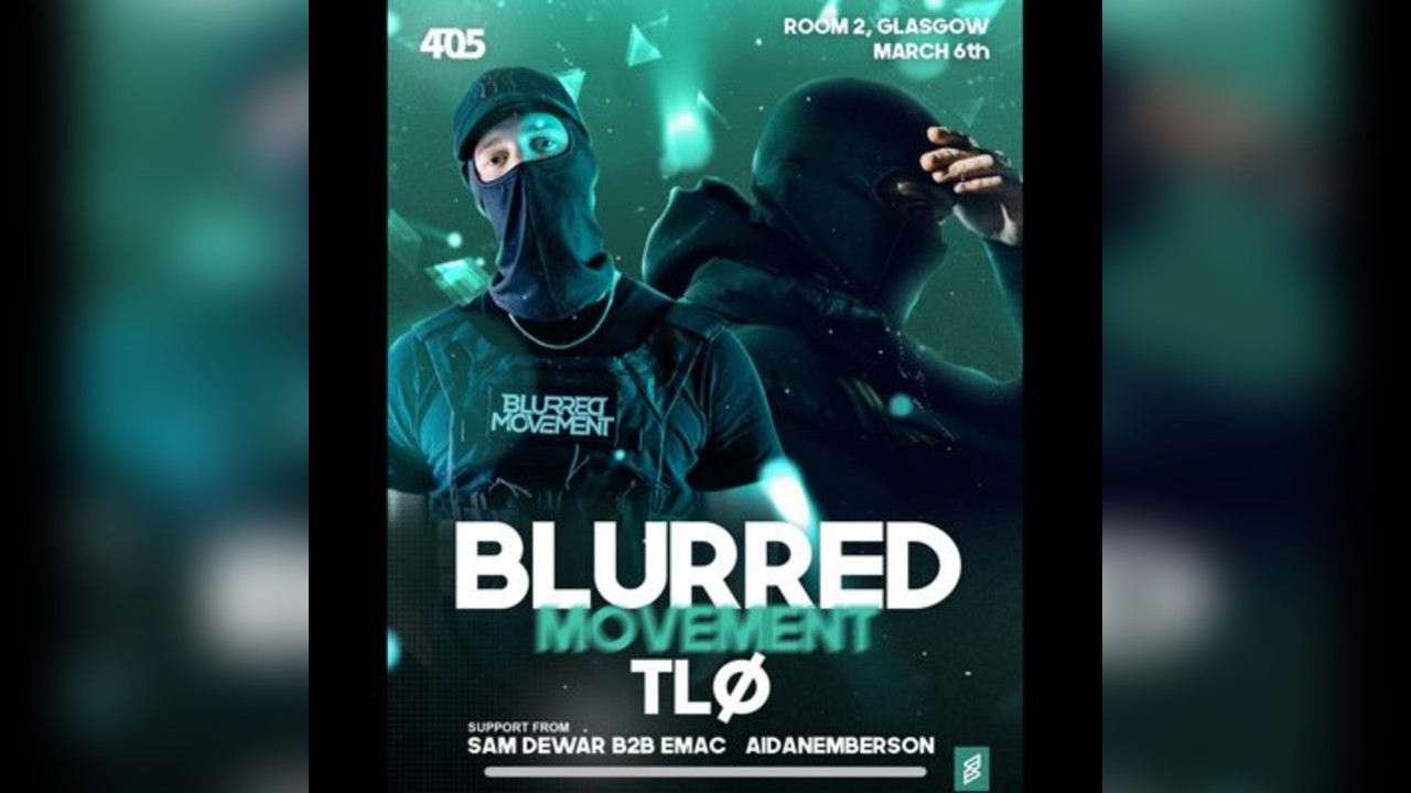 405 presents: Blurred movement & TLØ