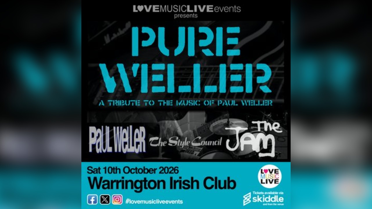 PURE WELLER - A Tribute to Paul Weller, Style Council & The Jam