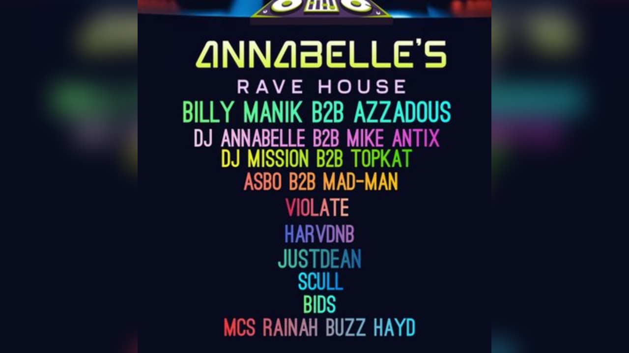 Annabelle's rave house