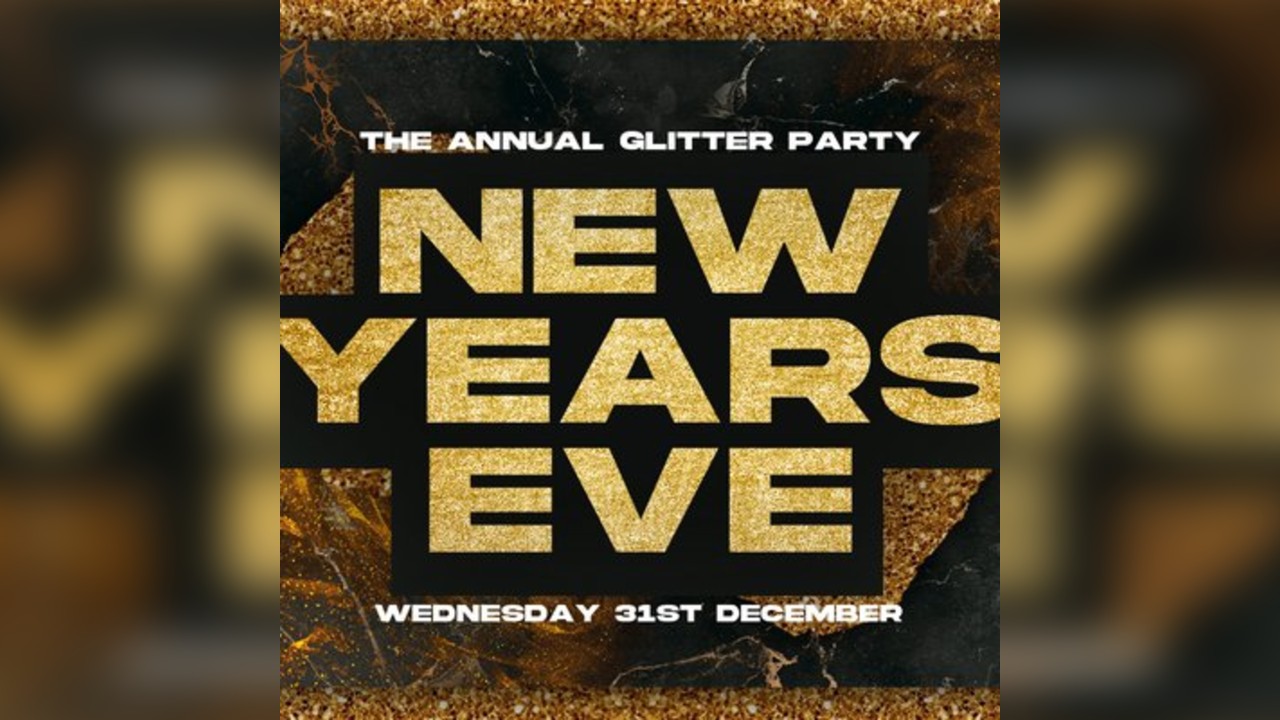 New Years Eve Glitter Party @ Home