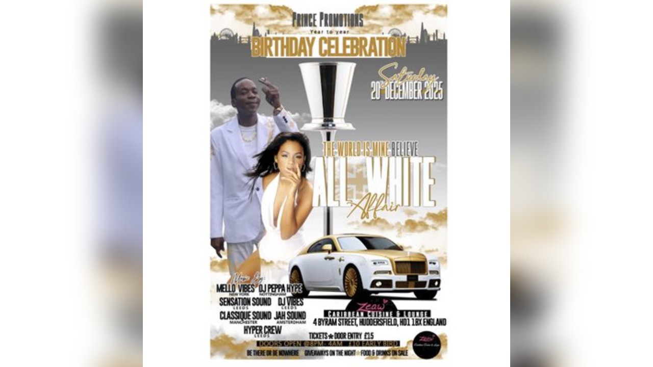 The World Is Mine Believe - All White Affair