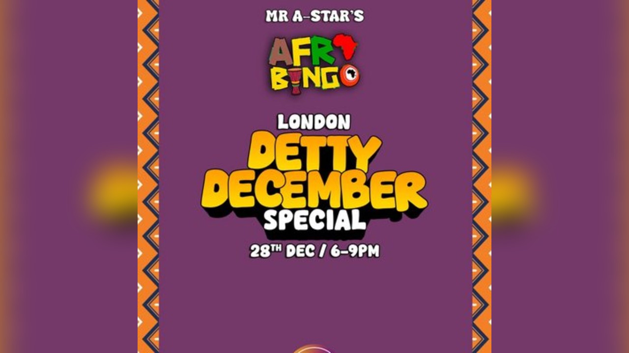 Afro Bingo - Xmas Special - 28th December