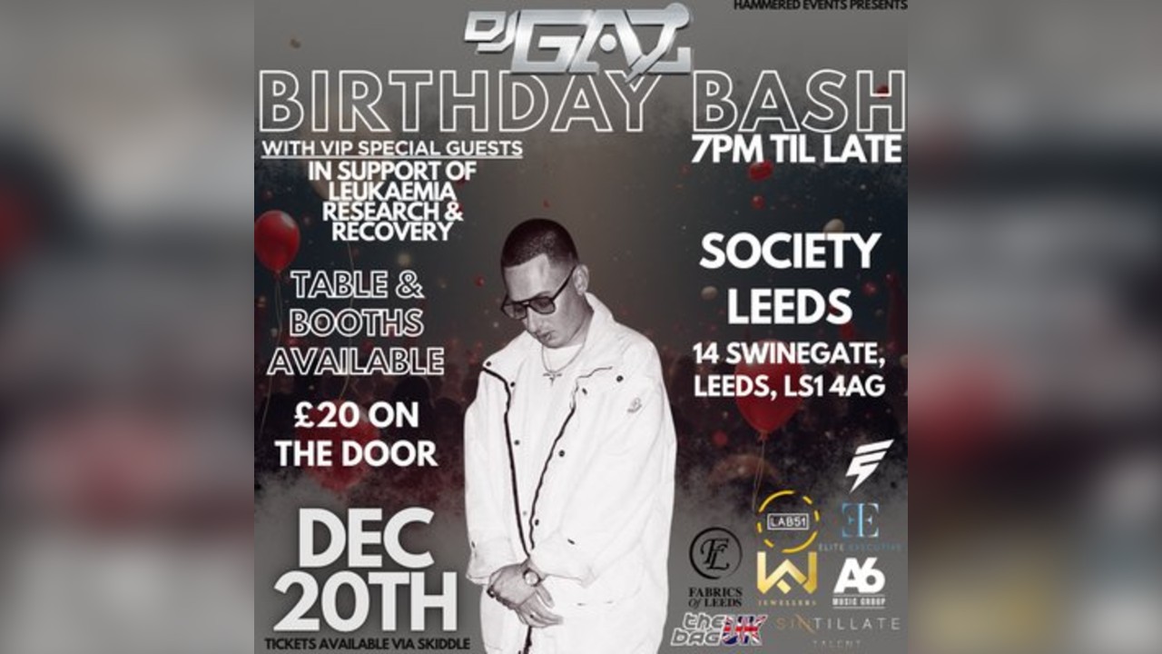DJ G-A-Z Birthday Bash
