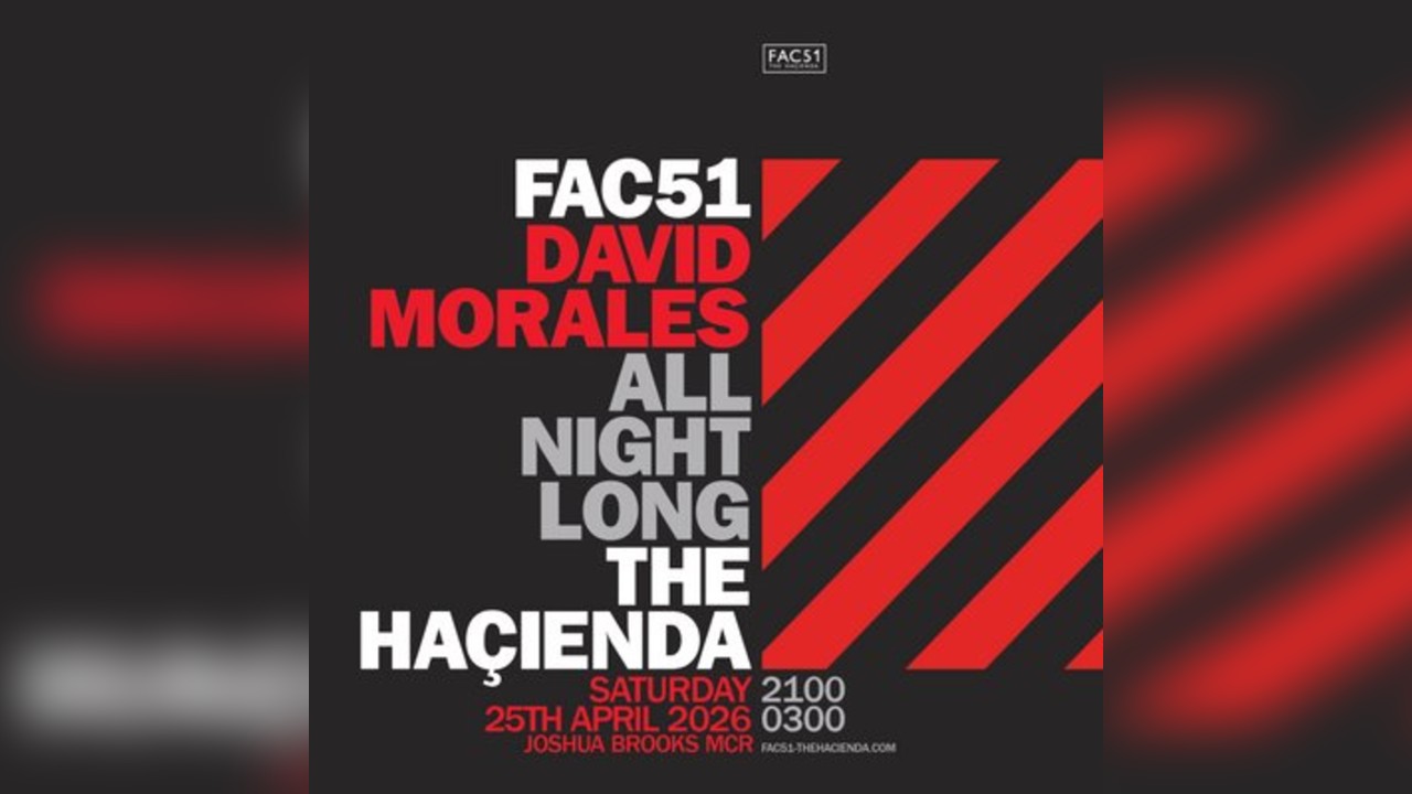 David Morales - Haçienda All Night Long