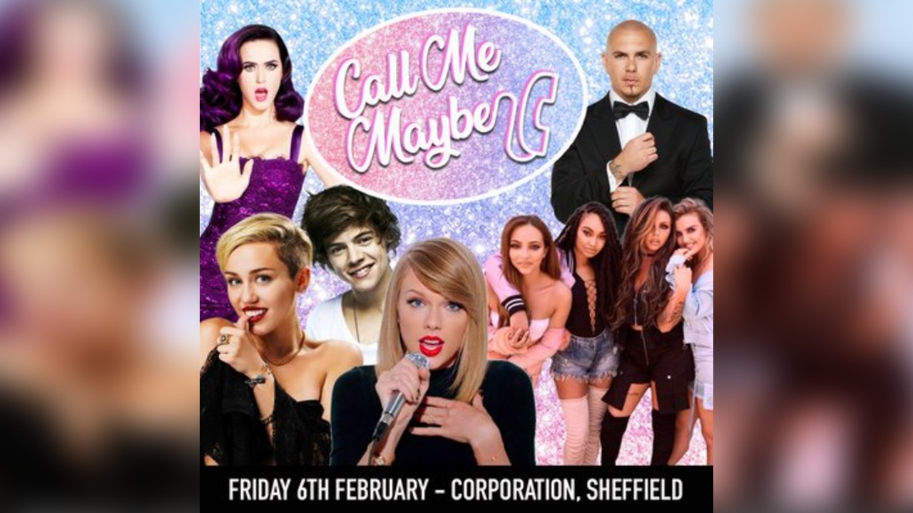 Call Me Maybe - 2010s Party (Sheffield)