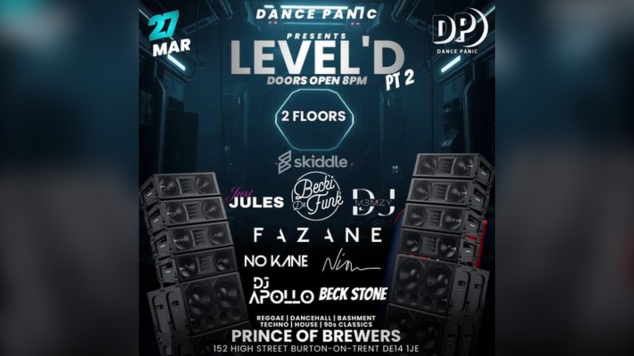 Dance Panic Presents LEVEL'D PT2
