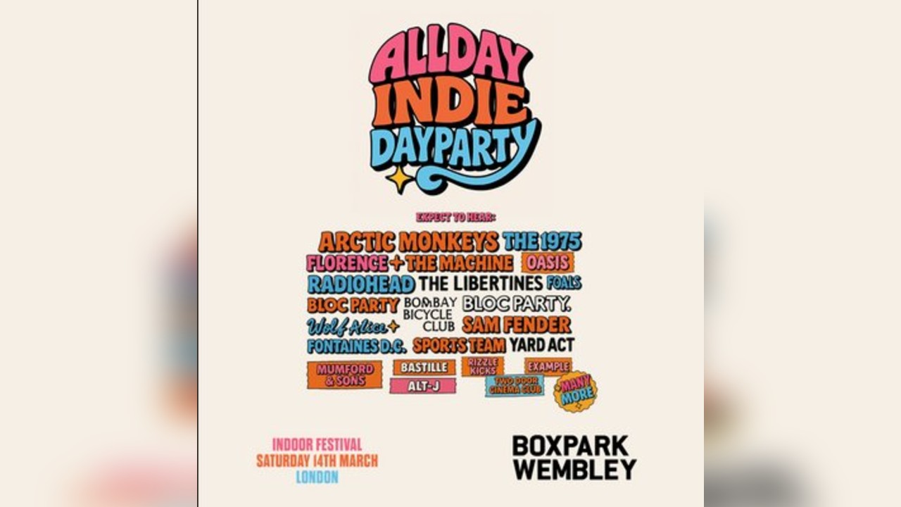 Allday Indie Outdoor Festival - London