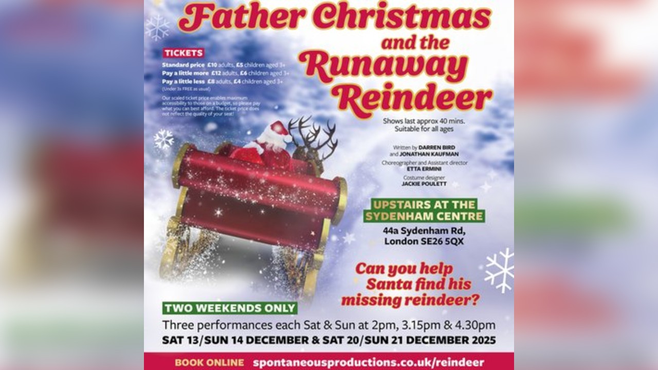 Father Christmas & the Runaway Reindeer - family theatre for all