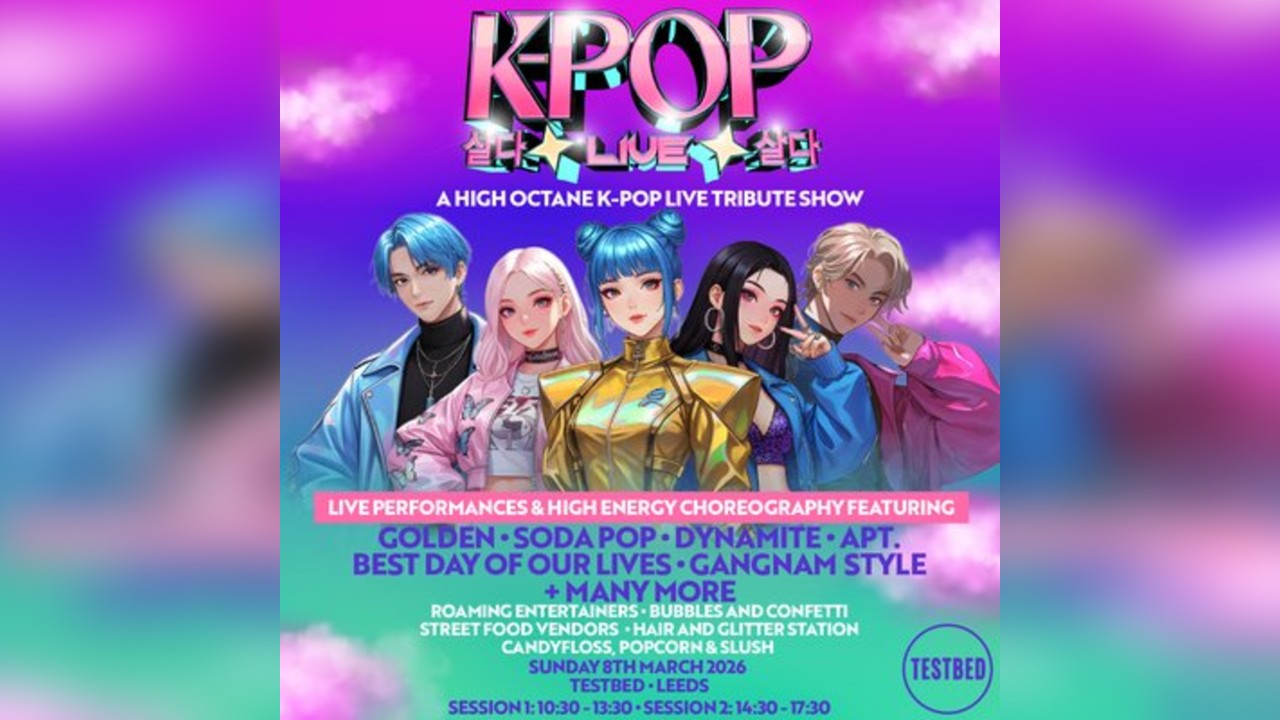 K-POP Live | TESTBED, Leeds | LIMITED TICKETS LEFT