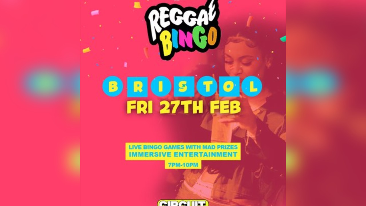 Reggae Bingo - BRISTOL - Fri 27th Feb