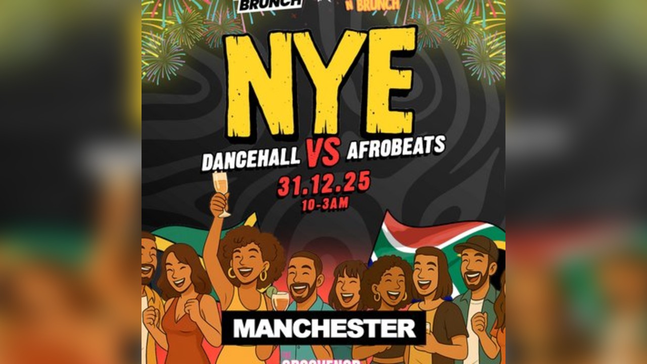 NYE 2025 - Dancehall v  Afrobeat - MCR 31st Dec
