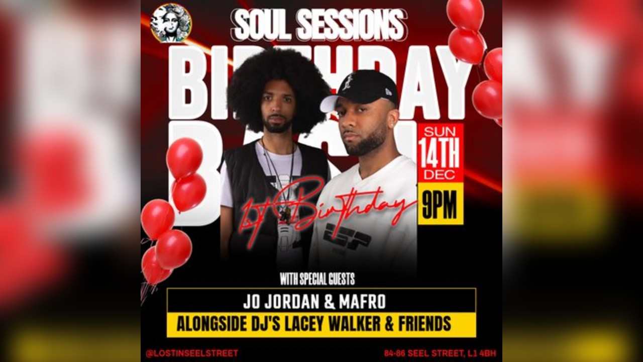 Soul Sessions - 1st Birthday Bash
