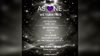 AS ONE - We Turn Two