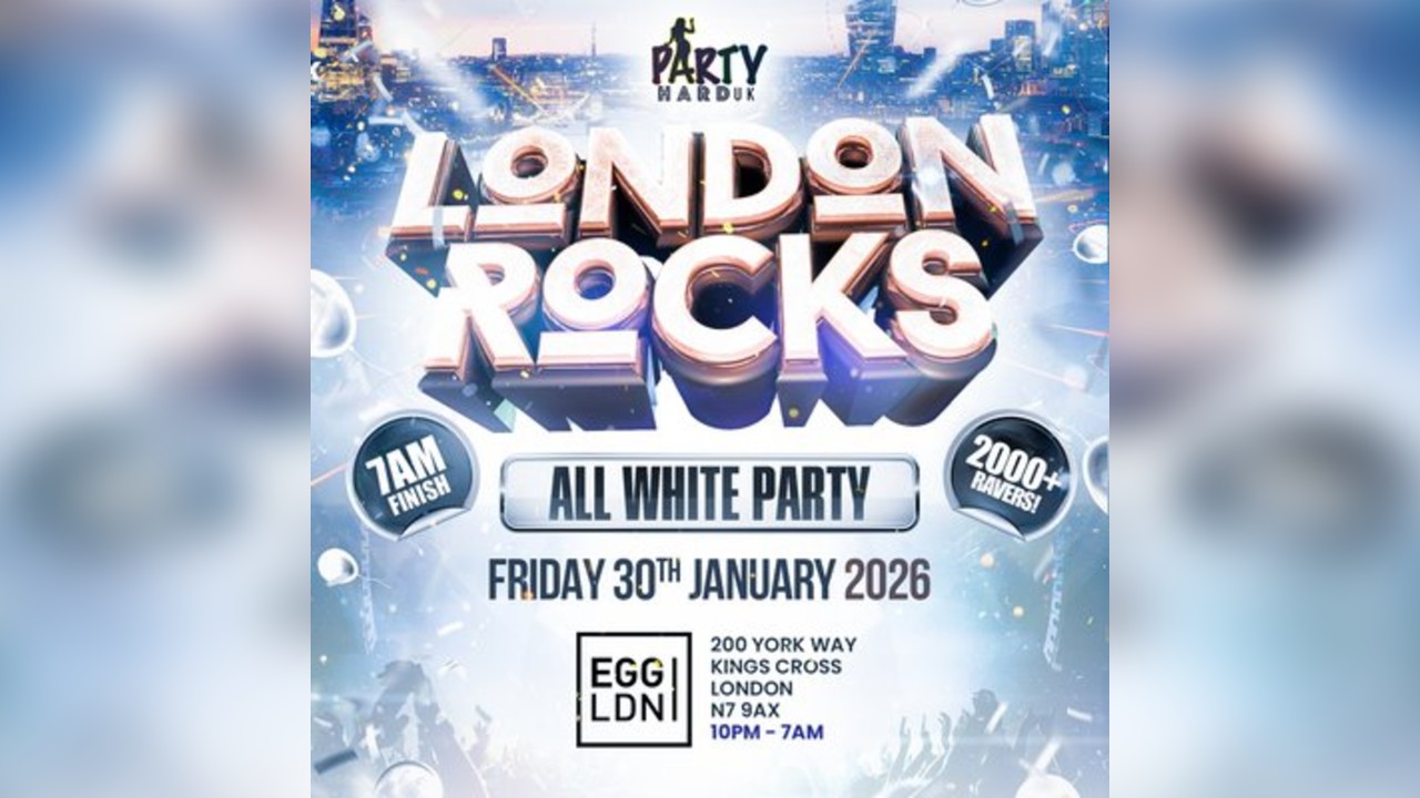 London Rocks - All White Party
