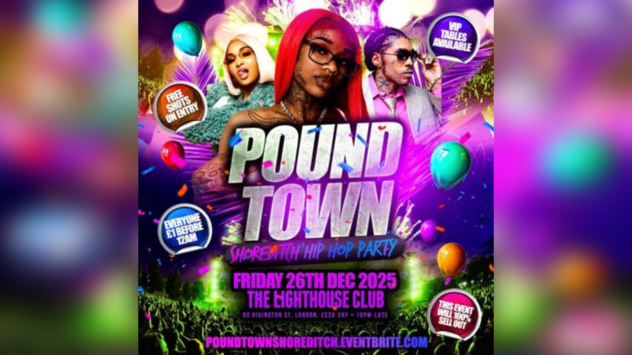 Pound Town - Shoreditch Hip Hop Party