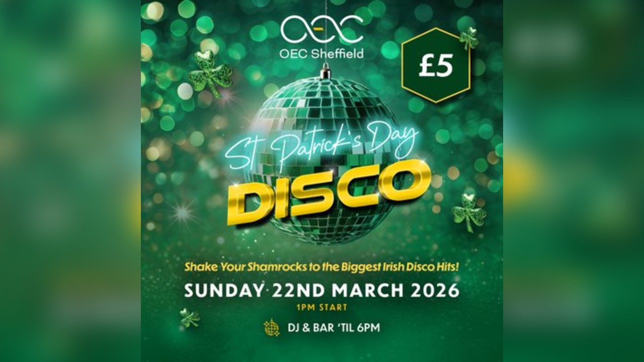 St Patrick's Day Disco