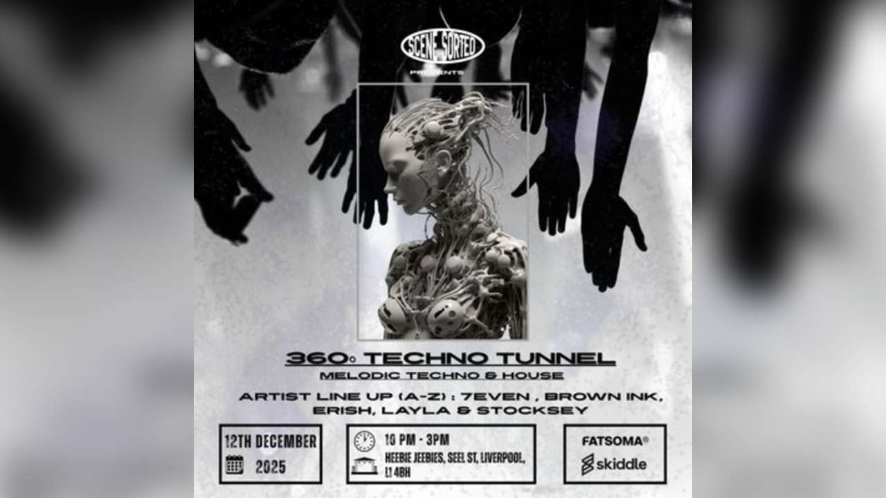 360 Techno Tunnel | Melodic Techno and House