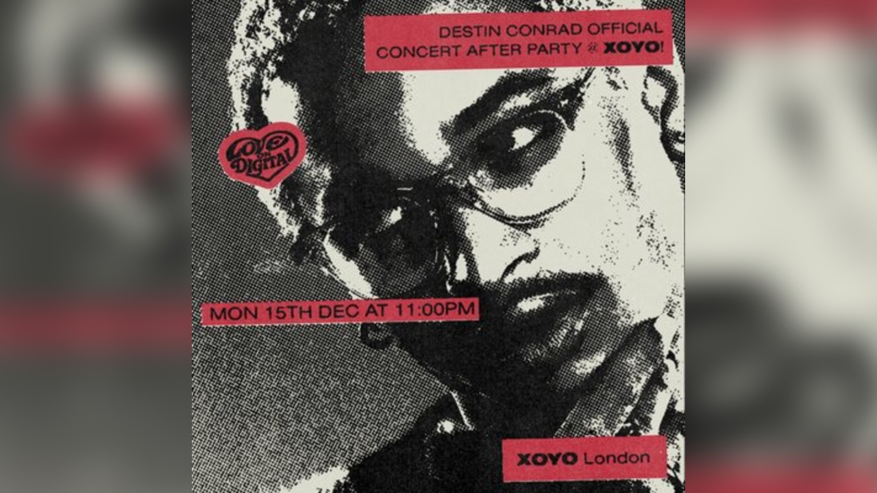 Destin Conrad Official Concert After Party @ XOYO