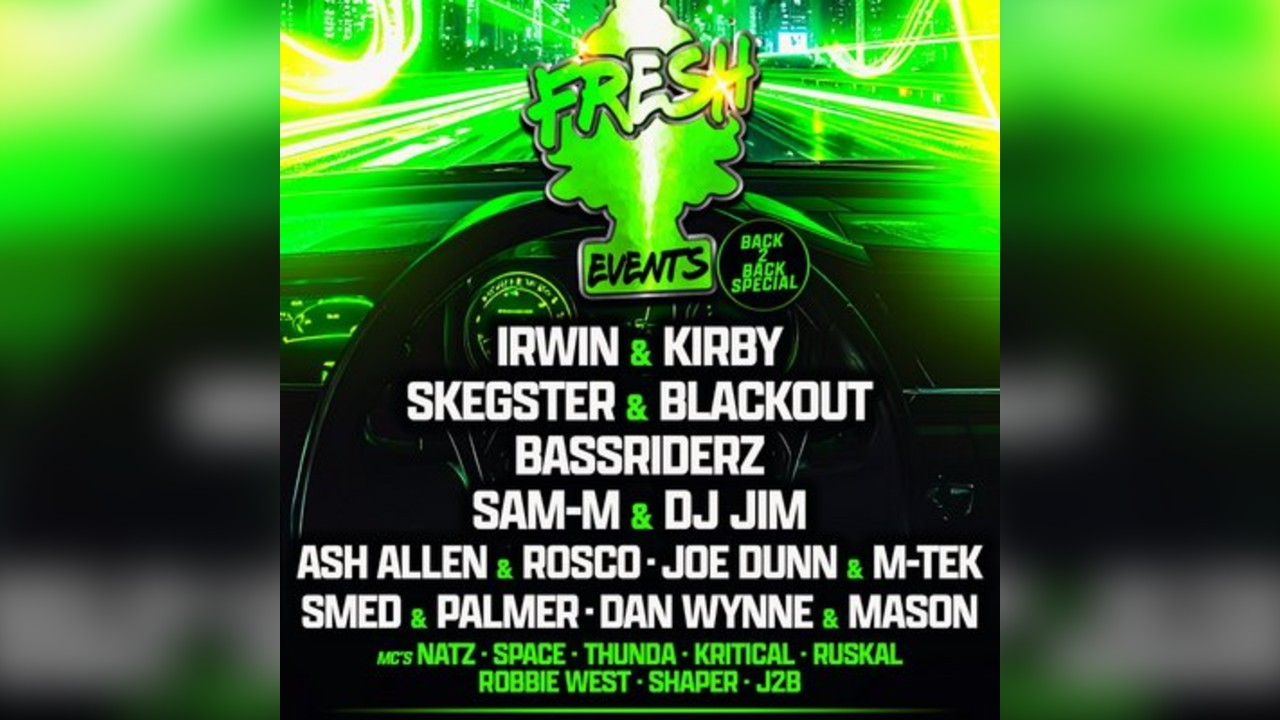 Fresh events : back 2 back special