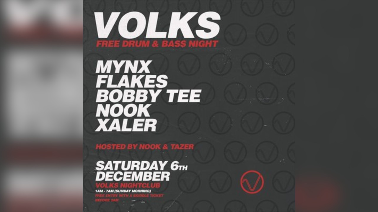 Volks Free Drum & Bass Night