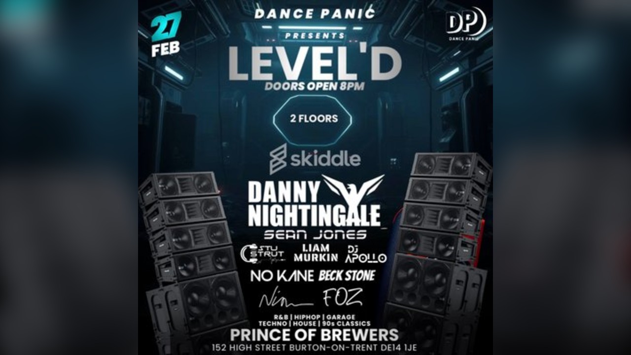 Dance Panic Presents LEVEL'D