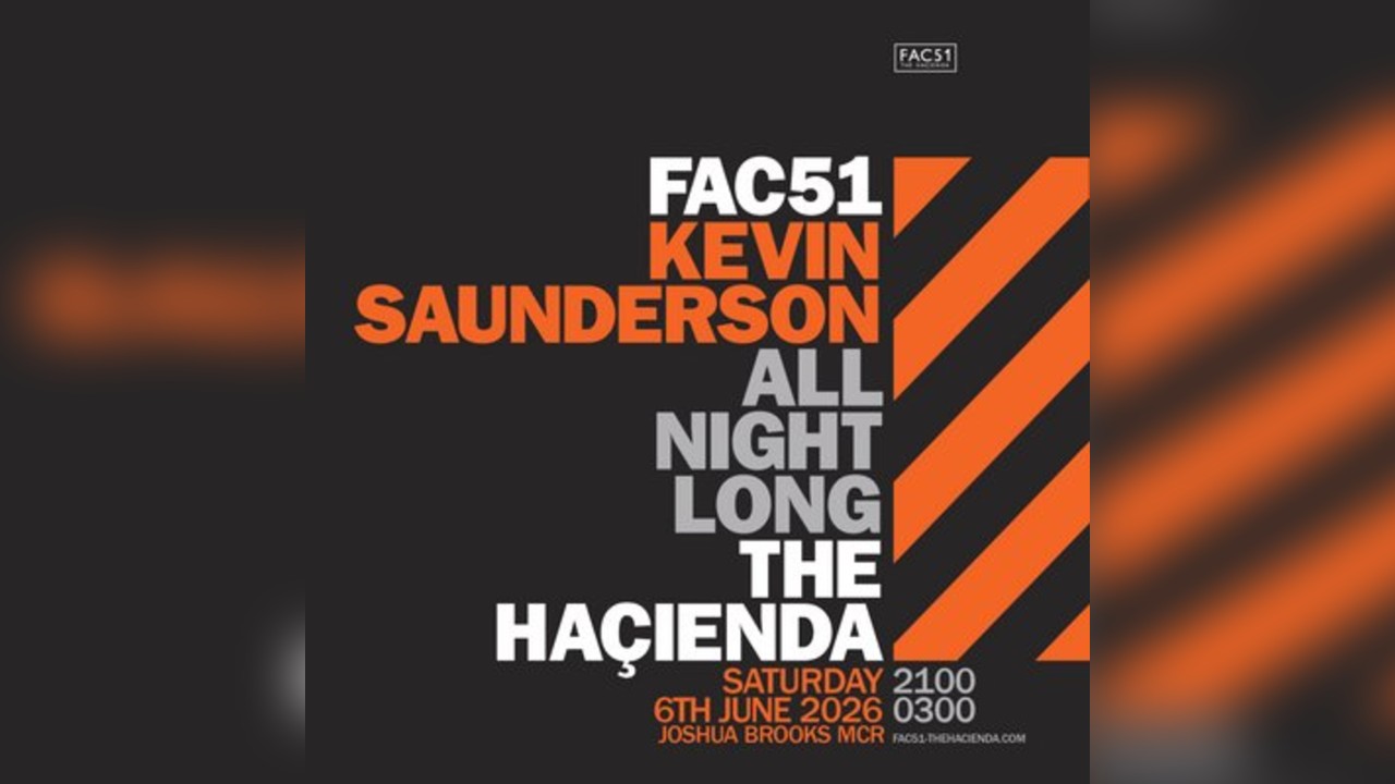 Kevin Saunderson - Haçienda All Night Long