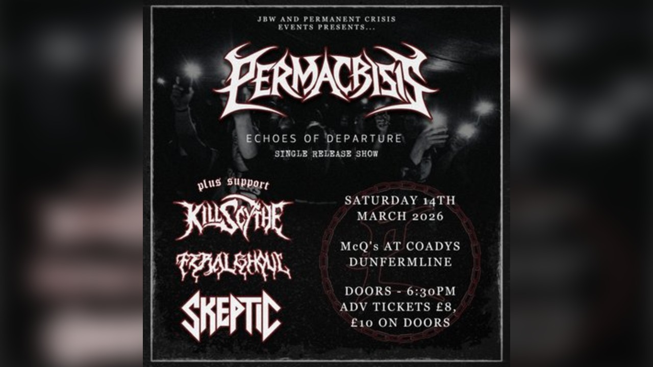 Permacrisis Echoes of Departure Single Release Show