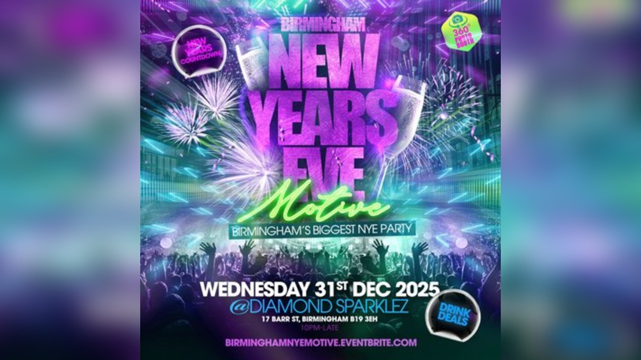 Birmingham New Years Eve Motive Party
