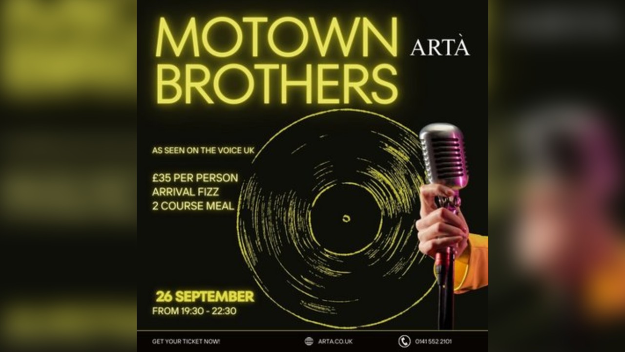 Mowtown Brothers Tribute Night