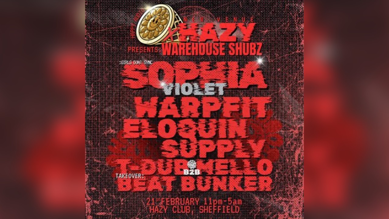 Happy Audio X Hazy Club - Warehouse Shubz