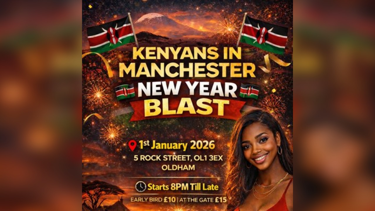 Kenyans in Manchester New Year Blast