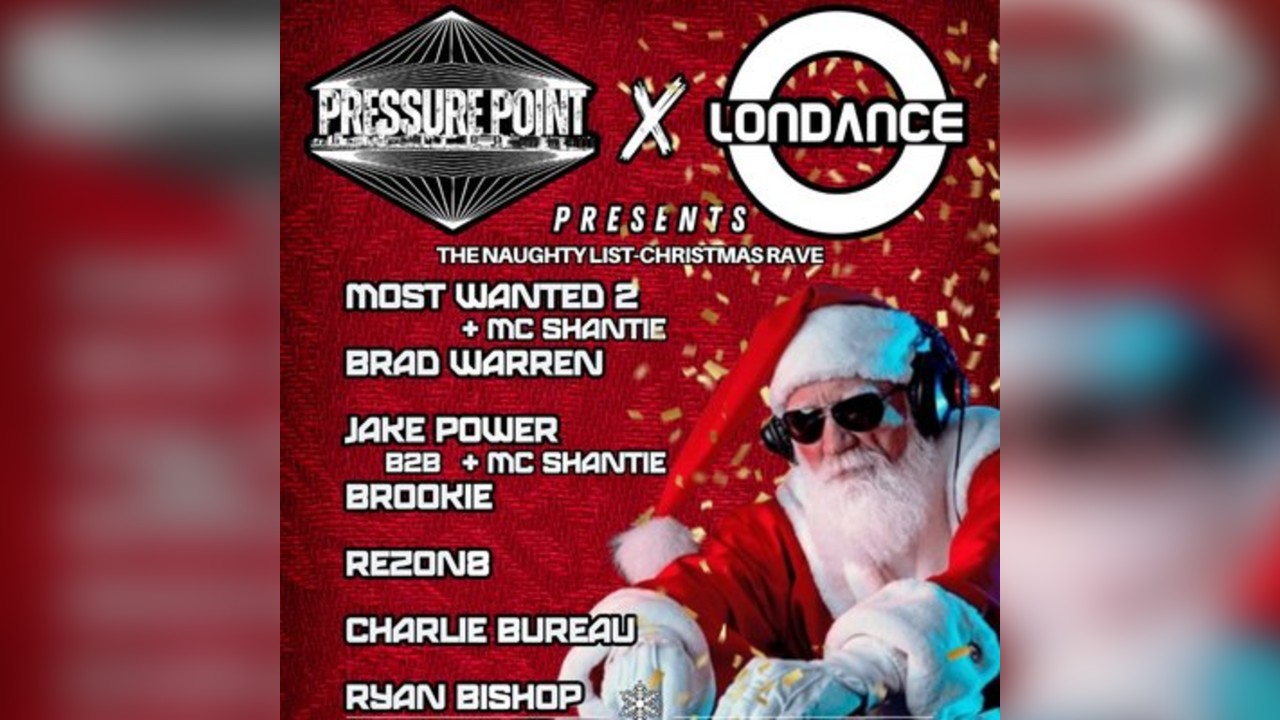 Pressure point X Londance-The naughty list Christmas rave