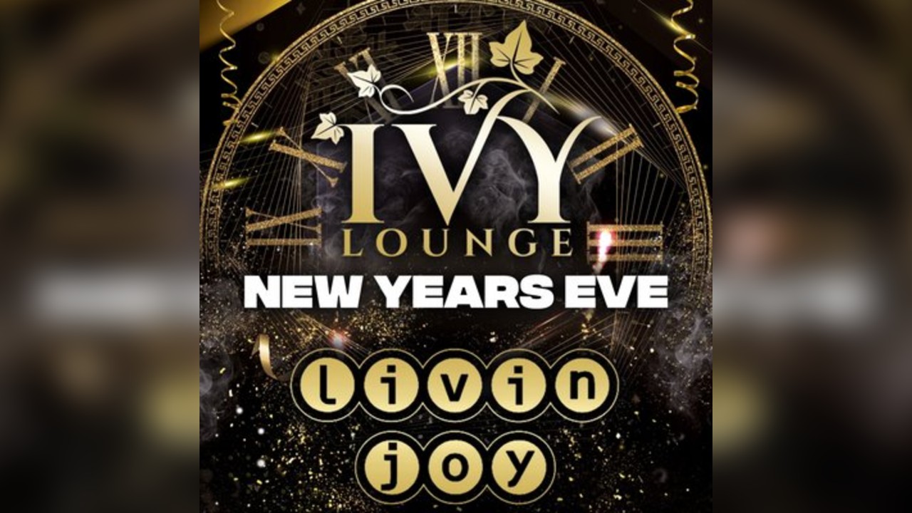 Livin Joy Live - New Year's Eve, Ivy Lounge, Leicester
