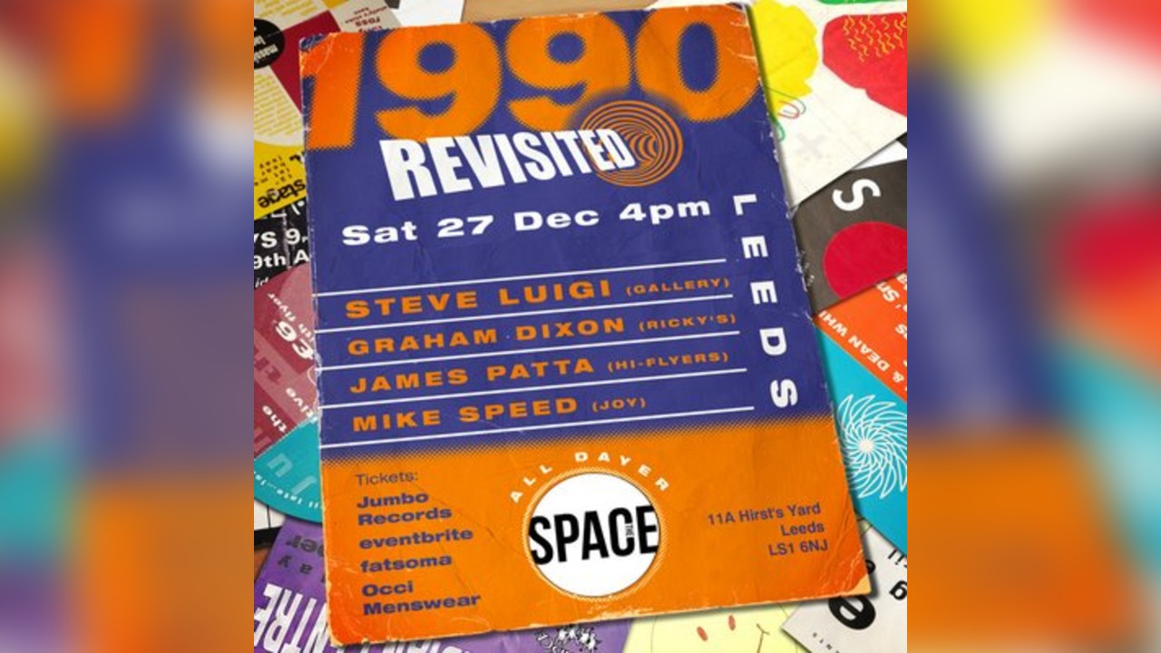 1990 Revisited All Dayer: The Space Nightclub, Leeds
