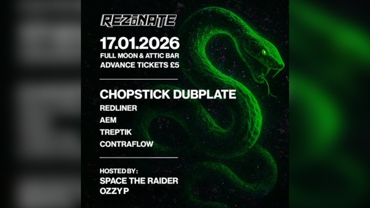 Rezonate presents: Chopstick Dubplate