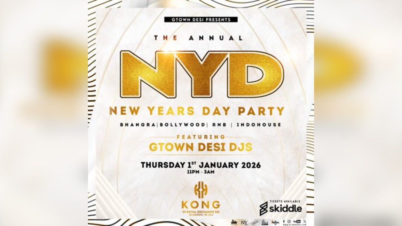 New Years Day Party 2026 with Gtown Desi