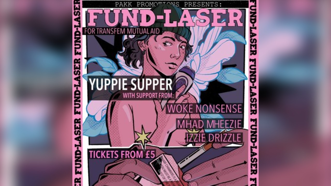 FUND-LASER: For Transfem Mutual Aid | Wharf Chambers | 31/01/26
