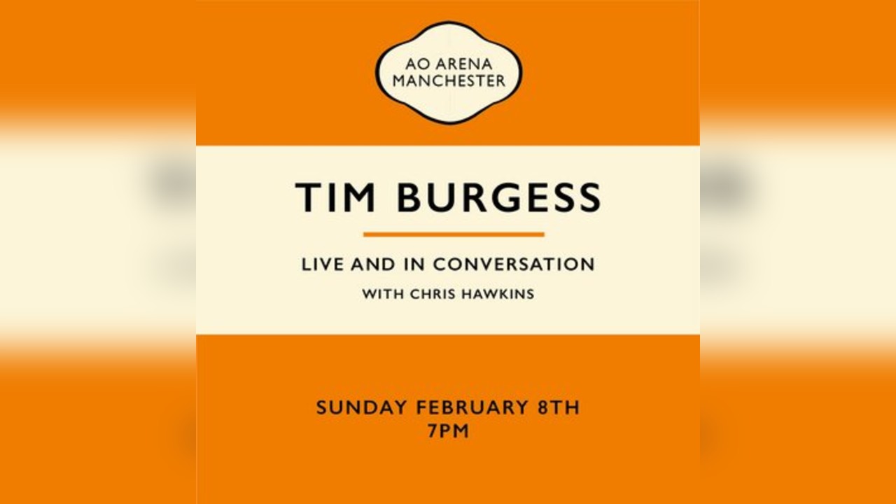 Tim Burgess - Live and In Conversation with Chris Hawkins