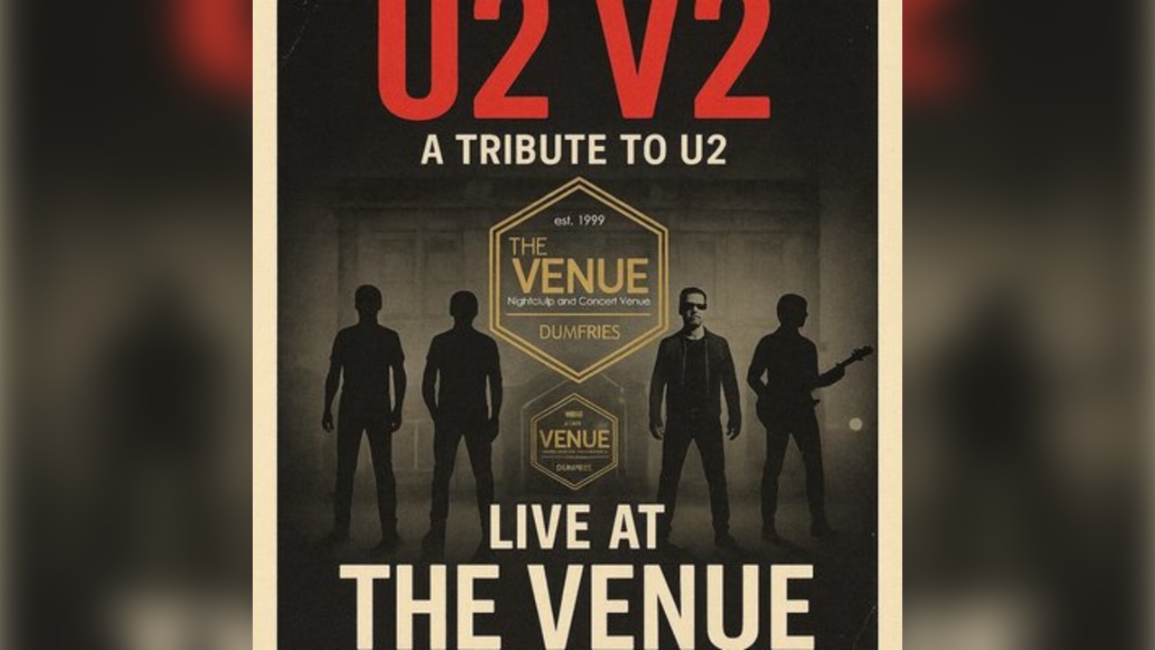 U2V2 - U2 Tribute Band (Live in Dumfries)