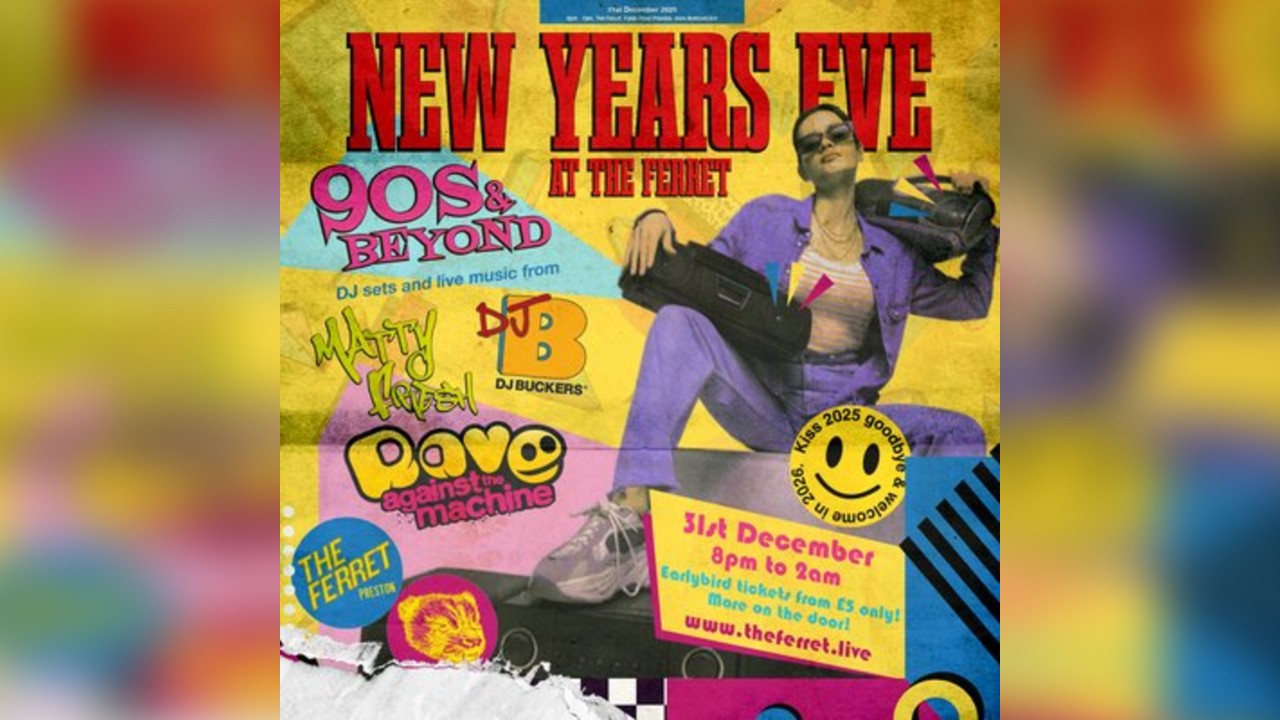 NEW YEAR'S EVE at The Ferret - 90s & Beyond