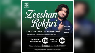 Zeeshan Rokhri - Live in Blackburn